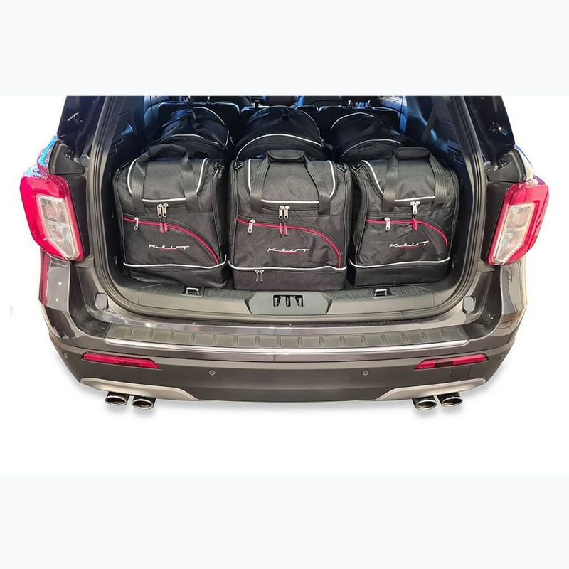 Bagažinės krepšių komplektas KJUST Ford Explorer Phev 2020+ 6 vnt black 11