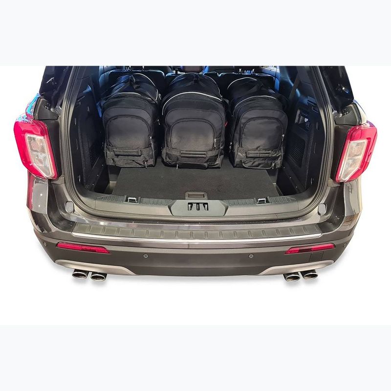 Bagažinės krepšių komplektas KJUST Ford Explorer Phev 2020+ 6 vnt black 14