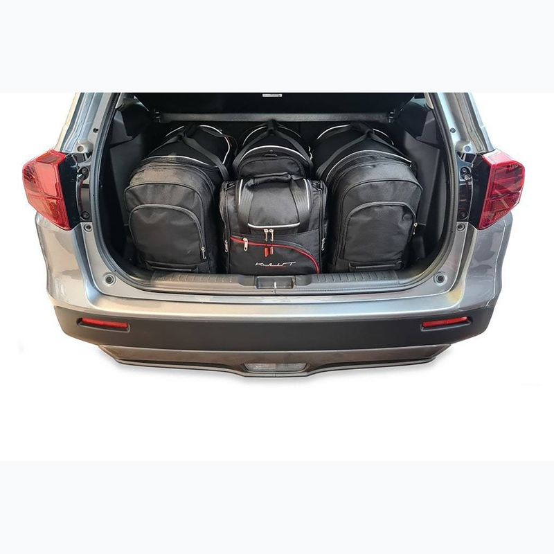 Bagažinės krepšių rinkinys KJUST Suzuki Vitara Mhev 2020+ 4 vnt. Juodas 17