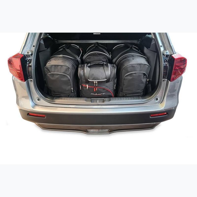 Bagažinės krepšių rinkinys KJUST Suzuki Vitara 2015-2020 4 vnt. Juodas 17
