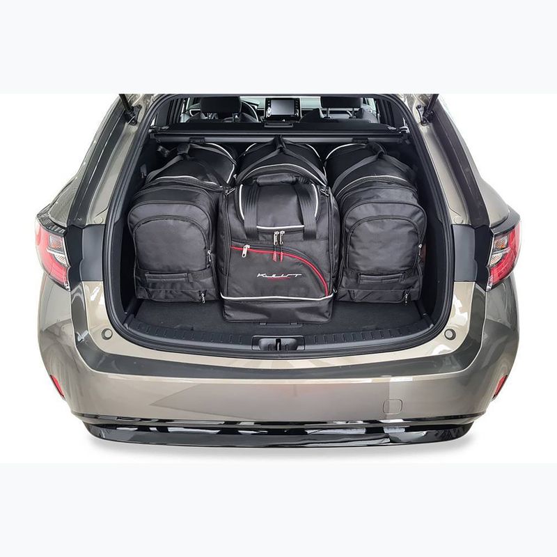 Bagažinės krepšių rinkinys KJUST Toyota Corolla Touring Sports 2019+ 4 vnt. Juodas 15
