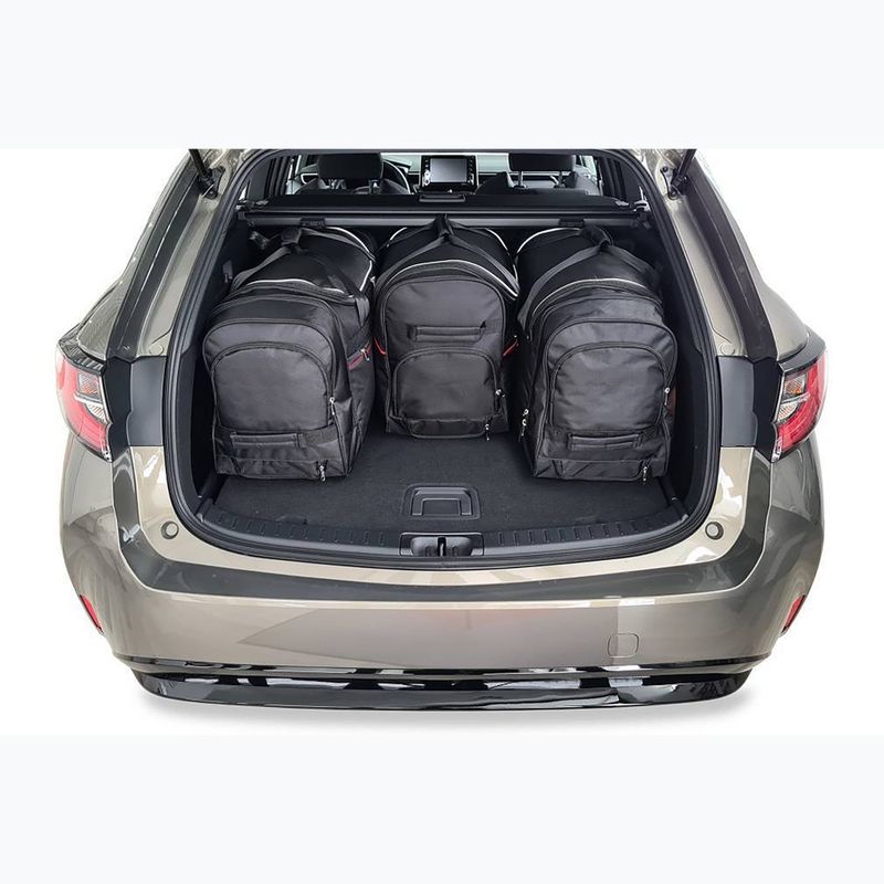 Bagažinės krepšių rinkinys KJUST Toyota Corolla Touring Sports 2019+ 4 vnt. Juodas 16