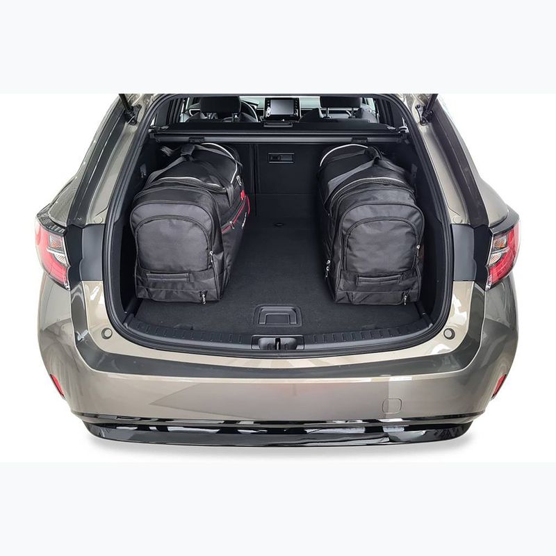Bagažinės krepšių rinkinys KJUST Toyota Corolla Touring Sports 2019+ 4 vnt. Juodas 17