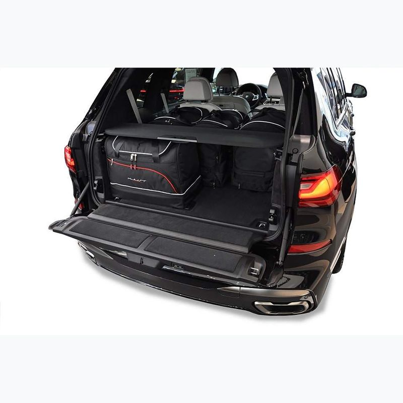 Bagažinės krepšių komplektas KJUST BMW X7 2018+ 5 vnt black 14