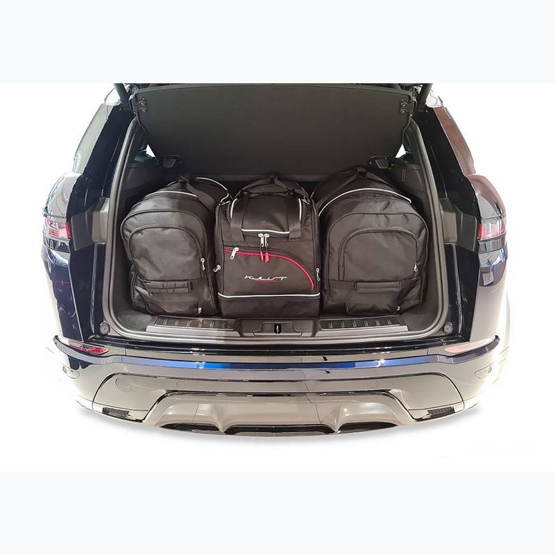 Bagažinės krepšių rinkinys KJUST Land Rover Range Rover Evoque Phev 2020+ 4 vnt. juodas 13