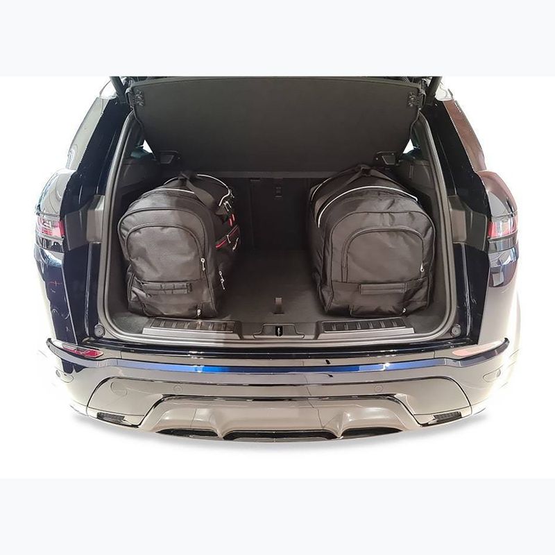 Bagažinės krepšių rinkinys KJUST Land Rover Range Rover Evoque 2019+ 4 vnt. juodas 16