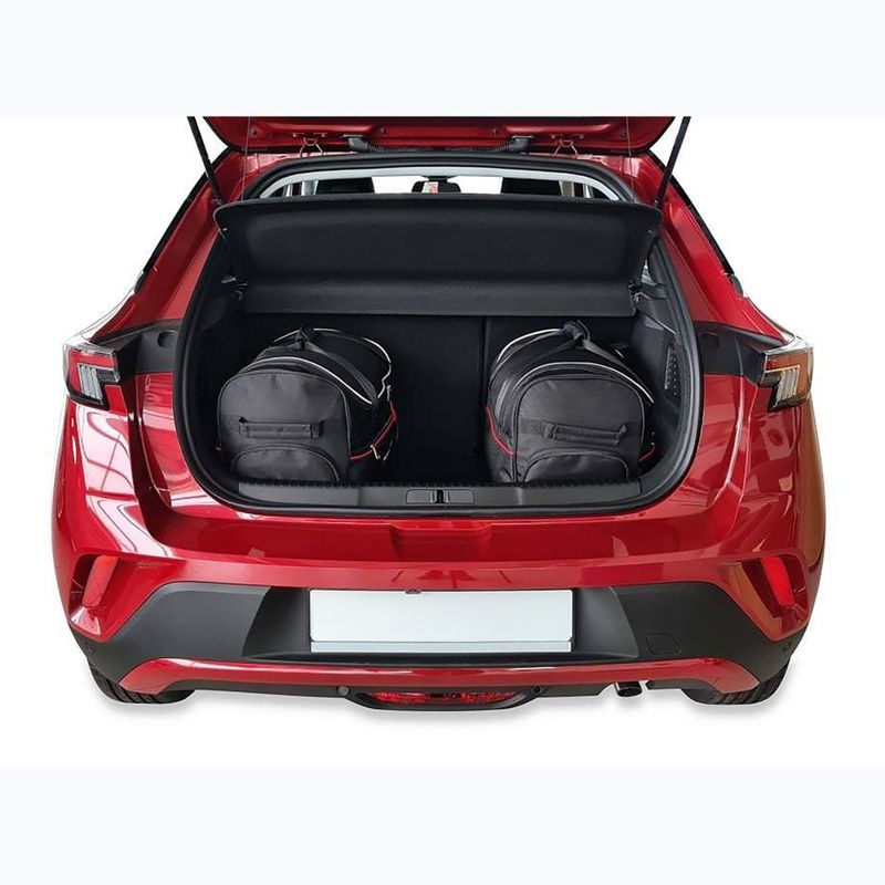 Bagažinės krepšių rinkinys KJUST Opel Mokka 2020+ 3 vnt. Juodas 11