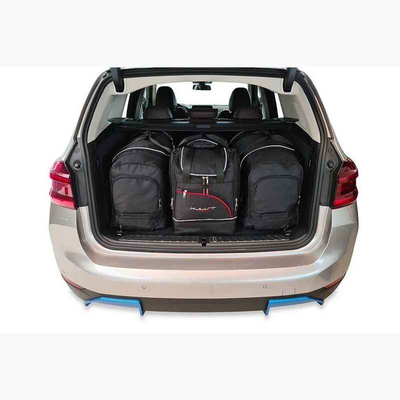 Bagažinės krepšių komplektas KJUST BMW Ix3 2021+ 4 vnt black 14