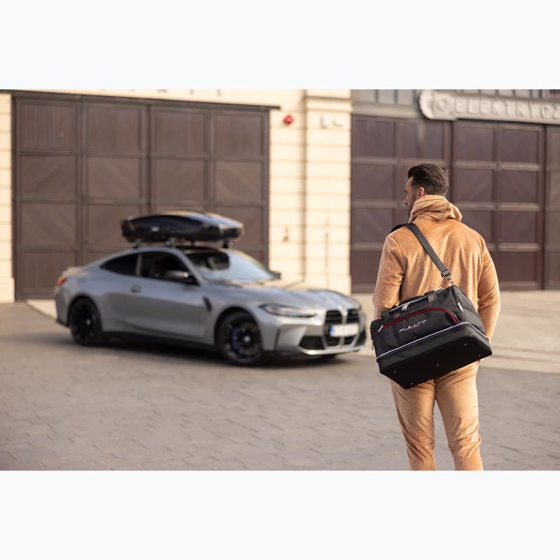 Bagažinės krepšių komplektas KJUST BMW Ix3 2021+ 4 vnt black 18