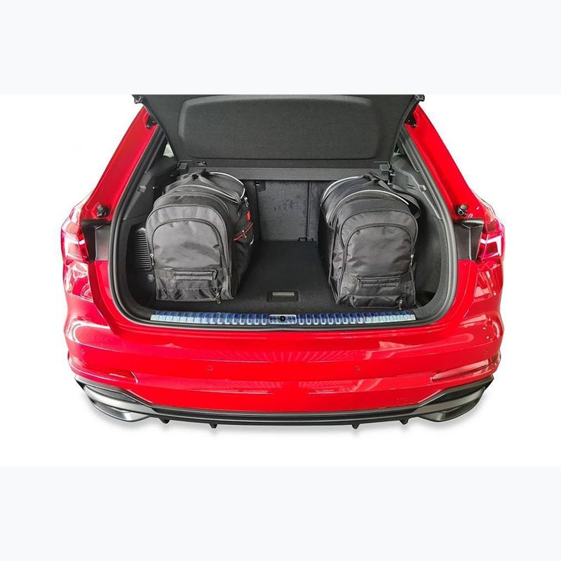 KJUST Audi Q3 Plug-In Hybrid 2020+ bagažinės krepšių rinkinys 4 vnt., juodas 19