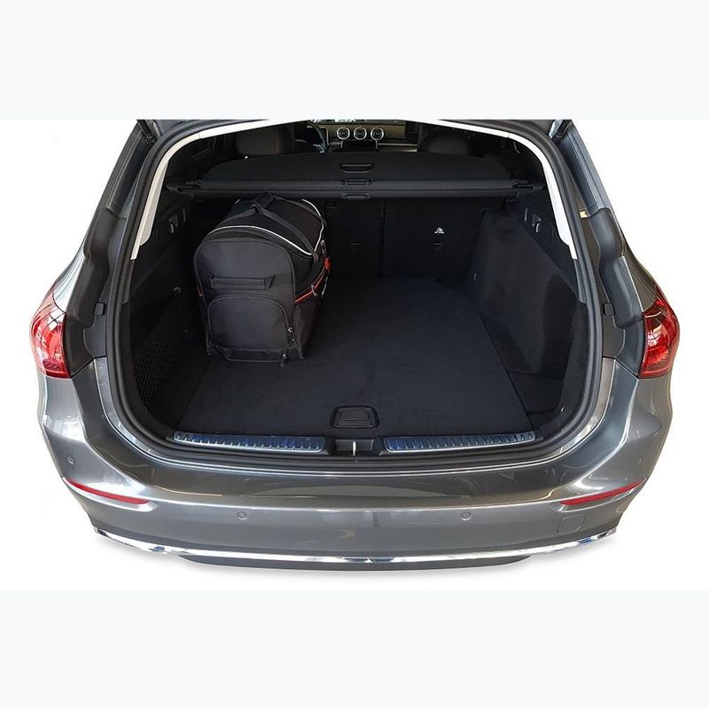 Bagažinės krepšių komplektas KJUST Mercedes-Benz C Combi 2021+ 5 vnt. juodas 18