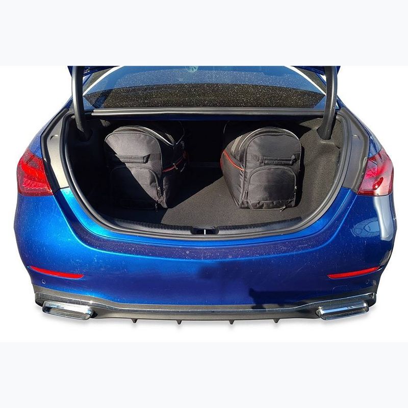 Bagažinės krepšių komplektas KJUST Mercedes-Benz C Limuzyna 2021+ 5 vnt. juodas 17