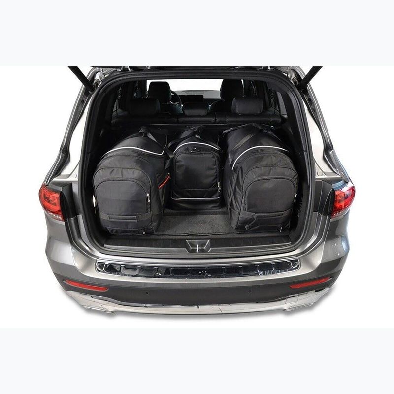 Bagažinės krepšių komplektas KJUST Mercedes-Benz Eqb 2021+ 4 vnt. juodas 15