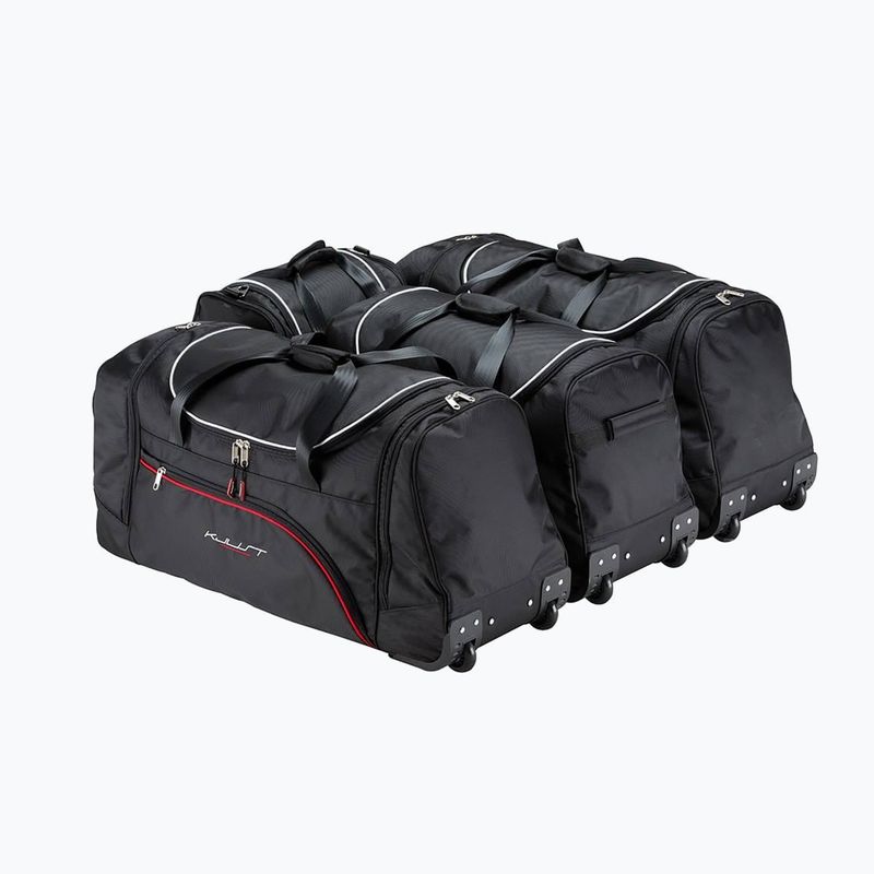 Bagažinės krepšių komplektas KJUST Jeep Wrangler Phev 2021+ 4 vnt black 2