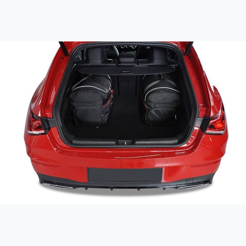 Bagažinės krepšių komplektas KJUST Mercedes-Benz Cla Shooting Brake Phev 2020+ 5 vnt. juodas 14