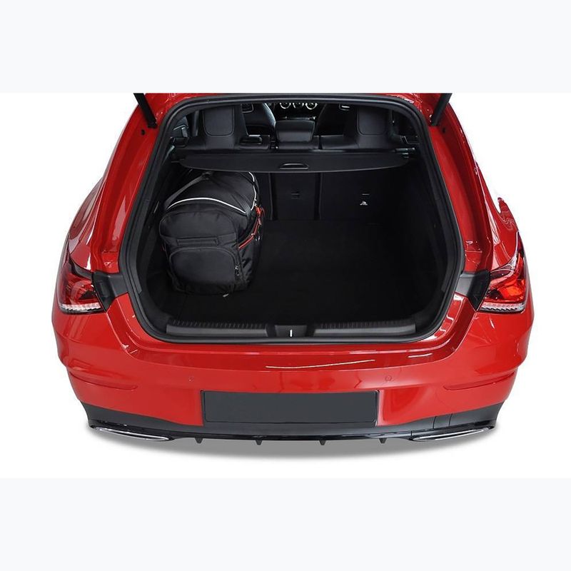 Bagažinės krepšių komplektas KJUST Mercedes-Benz Cla Shooting Brake Phev 2020+ 5 vnt. juodas 15