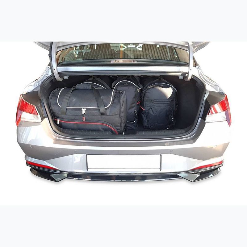 Bagažinės krepšių komplektas KJUST Hyundai Elantra 2021+ 5 vnt black 15