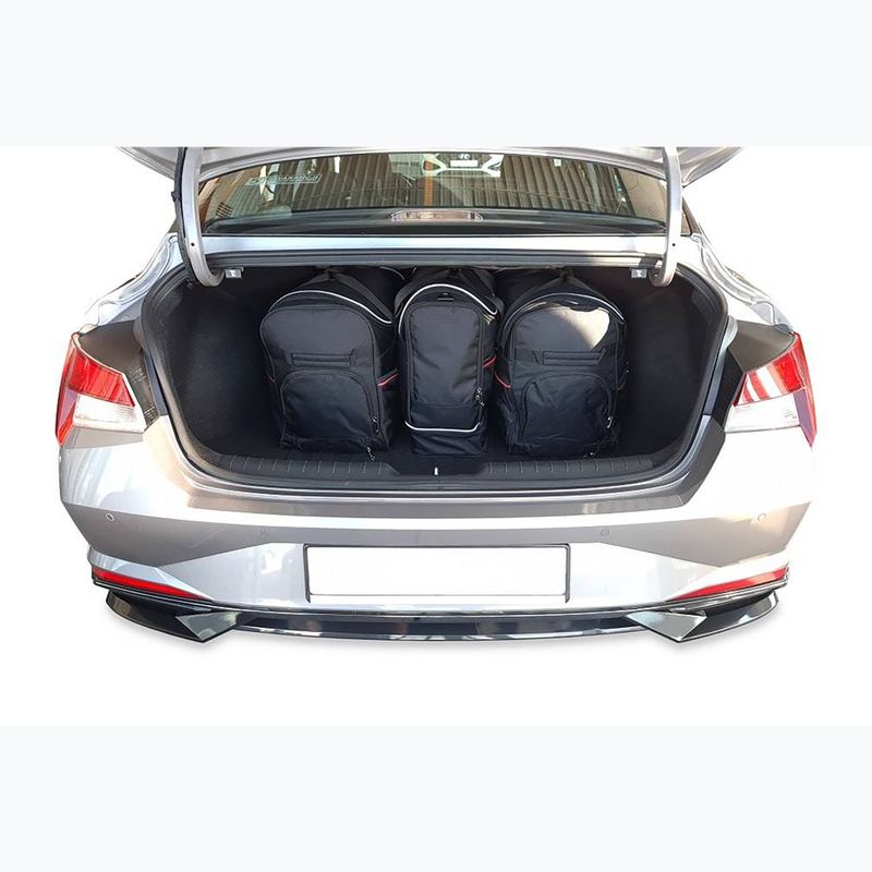 Bagažinės krepšių komplektas KJUST Hyundai Elantra 2021+ 5 vnt black 16