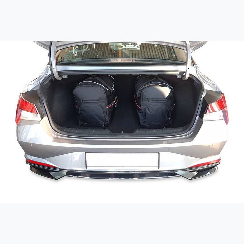 Bagažinės krepšių komplektas KJUST Hyundai Elantra 2021+ 5 vnt black 17