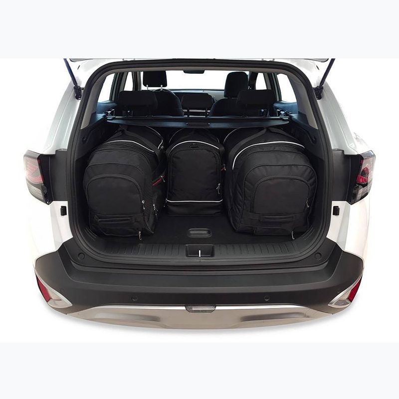 Bagažinės krepšių komplektas KJUST Kia Sportage 2021+ 4 vnt black 21