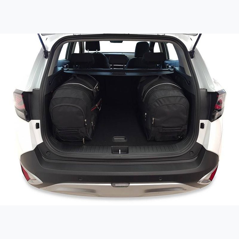 Bagažinės krepšių komplektas KJUST Kia Sportage 2021+ 4 vnt black 22