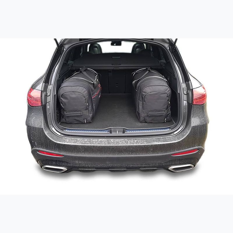 Bagažinės krepšių komplektas KJUST Mercedes-Benz GLC MHEV 2022+ 4 vnt. juodas 15