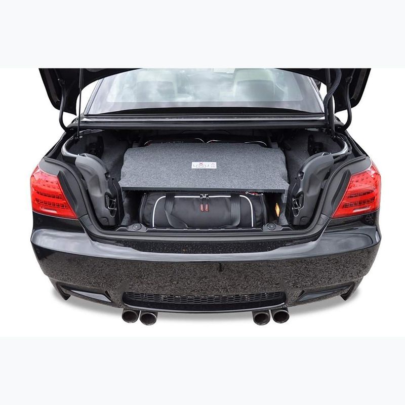 Bagažinės krepšių komplektas KJUST BMW 3 Cabrio 2006-2013 3 vnt black 13