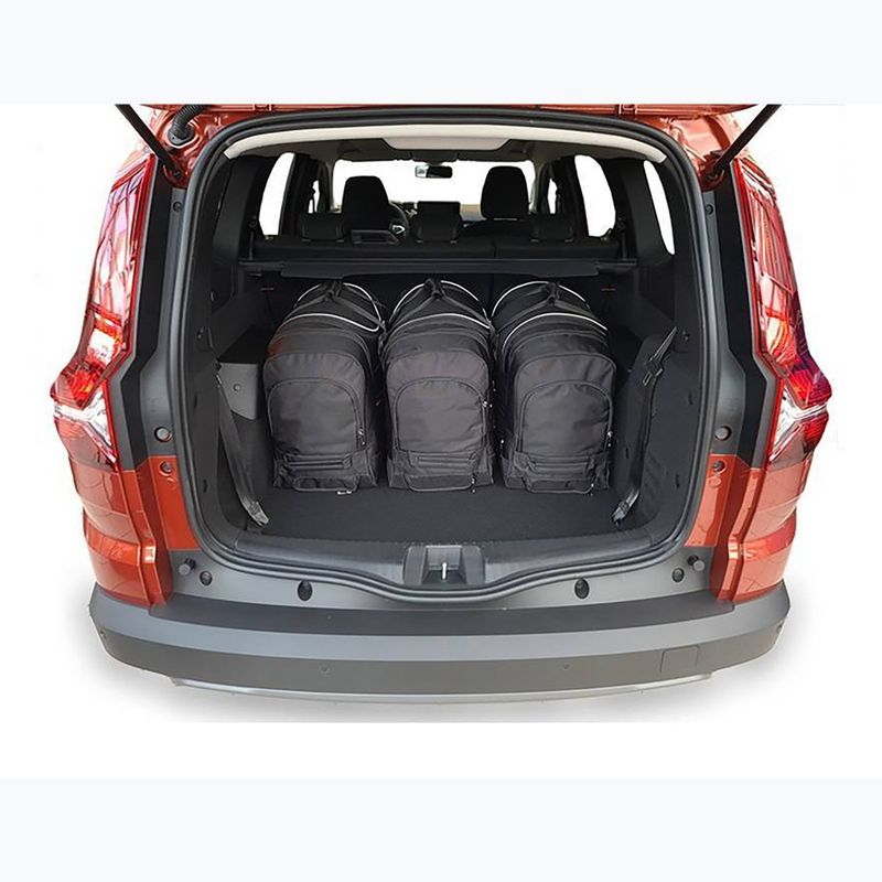 Bagažinės krepšių komplektas KJUST Dacia Jogger 2022+ 5 vnt black 15