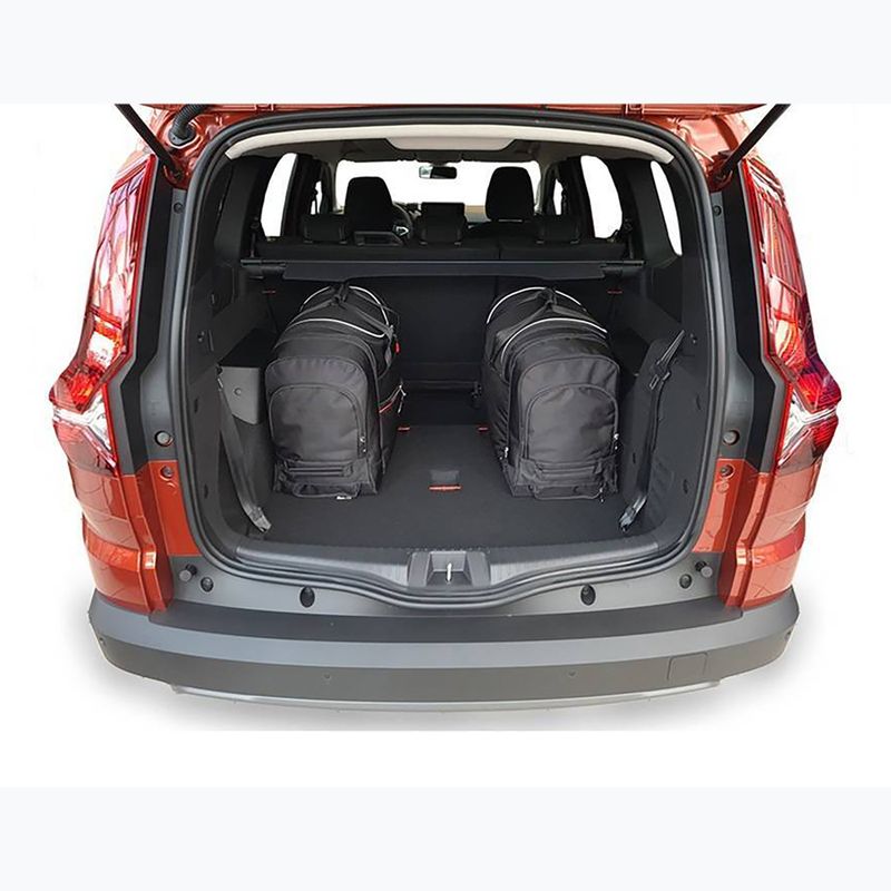 Bagažinės krepšių komplektas KJUST Dacia Jogger 2022+ 5 vnt black 16