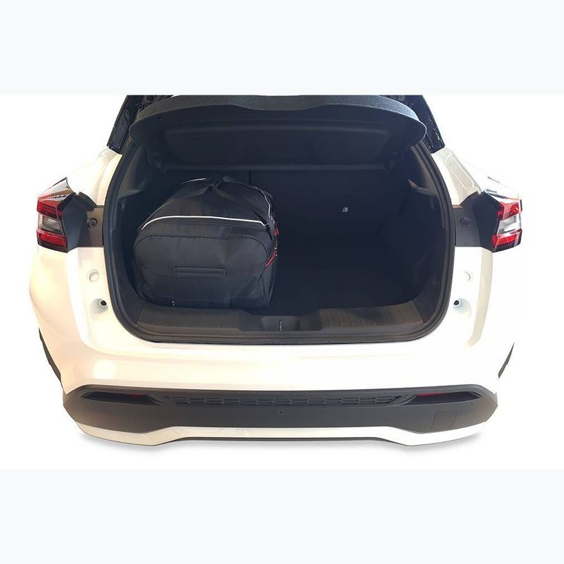 Bagažinės krepšių komplektas KJUST Nissan Juke HEV 2022+ 2 vnt. juodas 11
