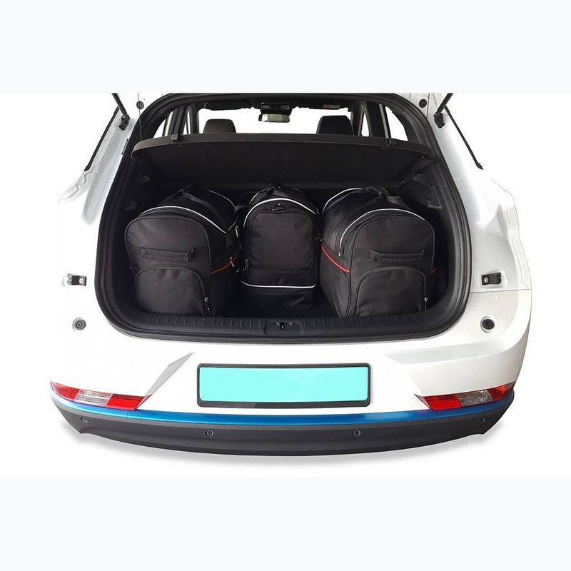 Bagažinės krepšių rinkinys KJUST Seres 3 2020+ 4 vnt. juodas 17