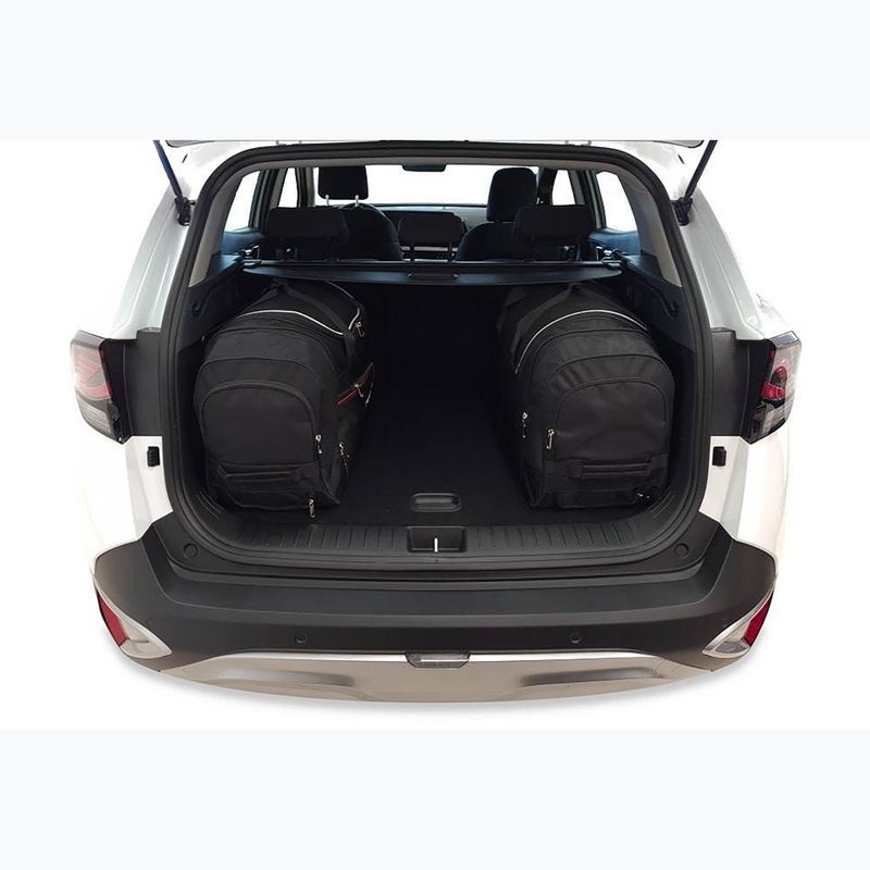 Bagažinės krepšių komplektas KJUST Kia Sportage PHEV 2021+ 4 vnt black 17