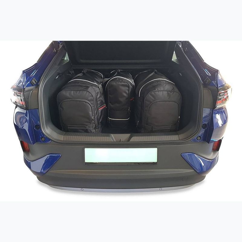 Bagažinės krepšių komplektas KJUST Volkswagen ID.5 2022+ 4 vnt. juodas 18