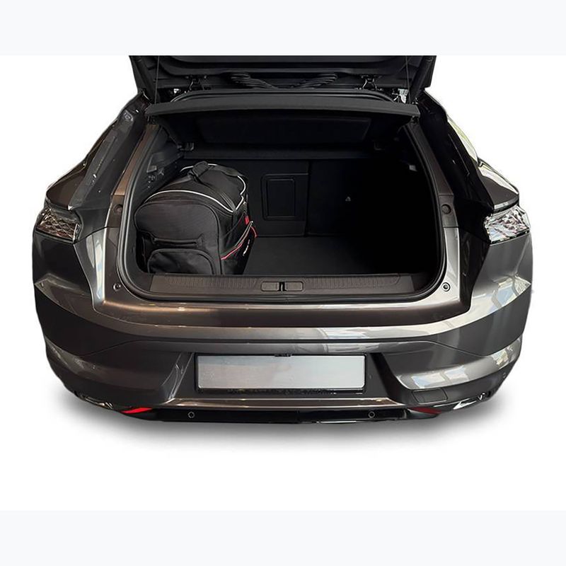 Bagažinės krepšių komplektas KJUST DS 4 PHEV 2021+ 3 vnt black 14