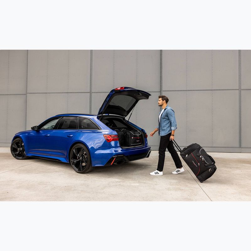 Bagažinės krepšių komplektas KJUST DS 7 PHEV 2020+ 4 vnt black 20