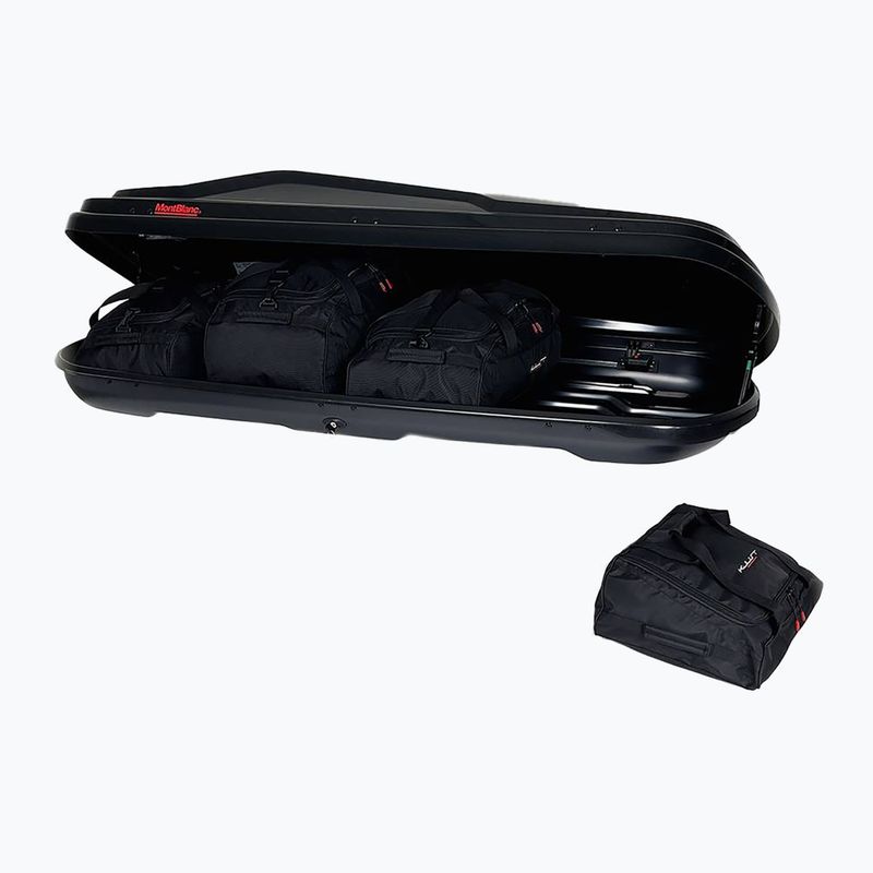 Stogo bagažinės krepšių komplektas KJUST Montblanc Altitude 350 4 vnt. Juodas 2