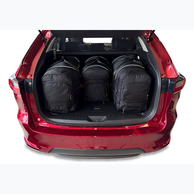 Bagažinės krepšių komplektas KJUST Mazda CX-60 HEV 2022+ 4 vnt. Juodas 13