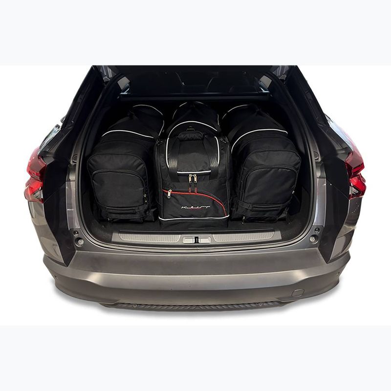 Bagažinės krepšių komplektas KJUST Citroen C5 X PHEV 2021+ 4 vnt black 14