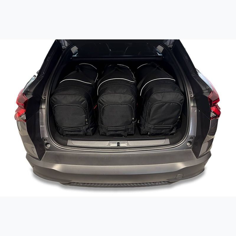 Bagažinės krepšių komplektas KJUST Citroen C5 X 2021+ 3 vnt black 10
