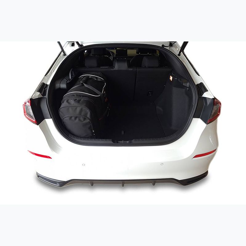 Bagažinės krepšių komplektas KJUST Honda Civic Hatchback HEV 2021+ 4 vnt black 17
