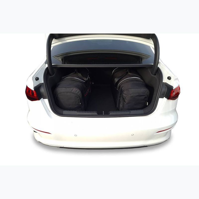 KJUST Audi A3 Limousine bagažinės krepšių rinkinys 2020+ 4 vnt., juodas 19