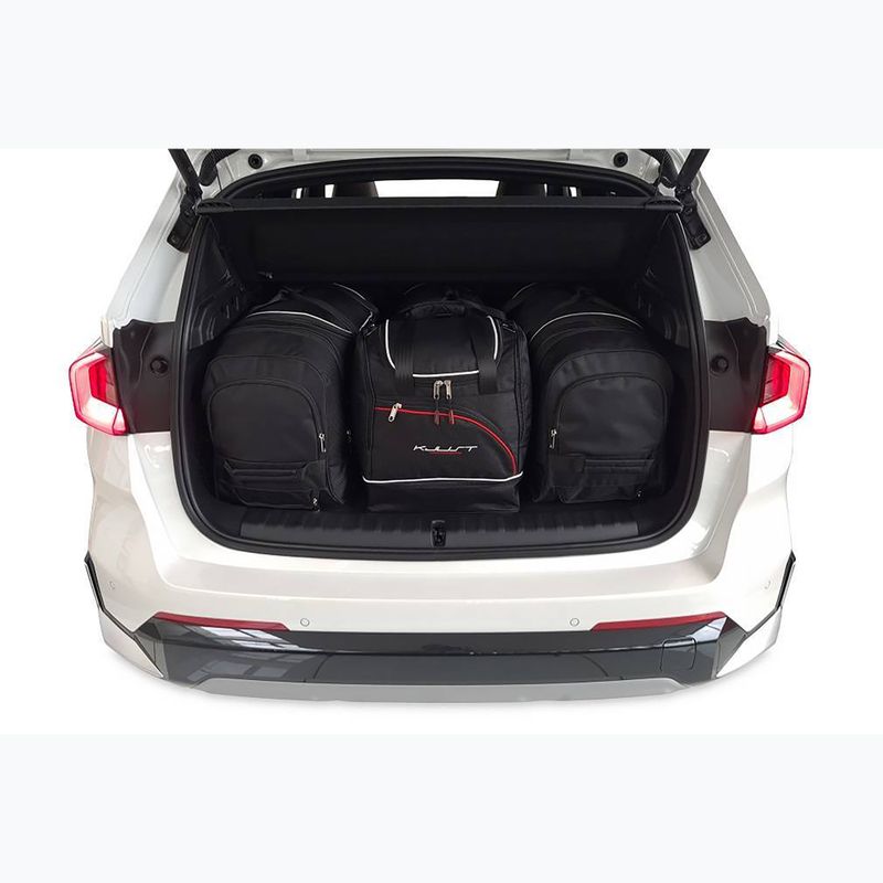 Bagažinės krepšių komplektas BMW IX1 2022+ 4 vnt black 14