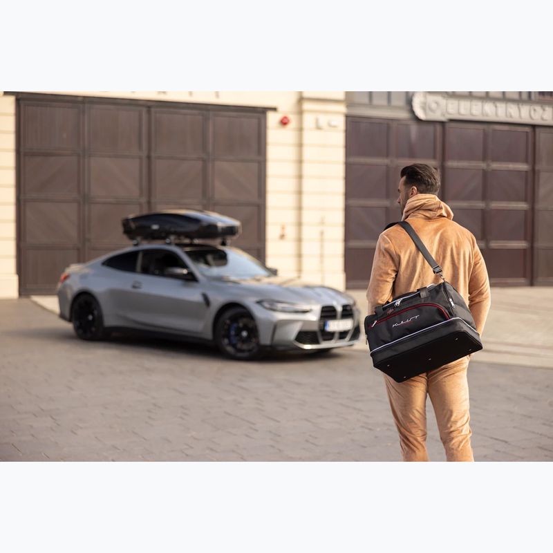 Bagažinės krepšių komplektas BMW IX1 2022+ 4 vnt black 18