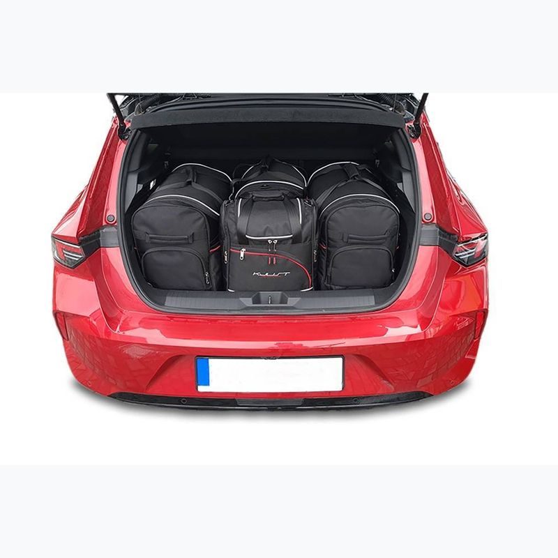 Bagažinės krepšių rinkinys KJUST Opel Astra Hatchback PHEV 2021+ 4 vnt. Juodas 13