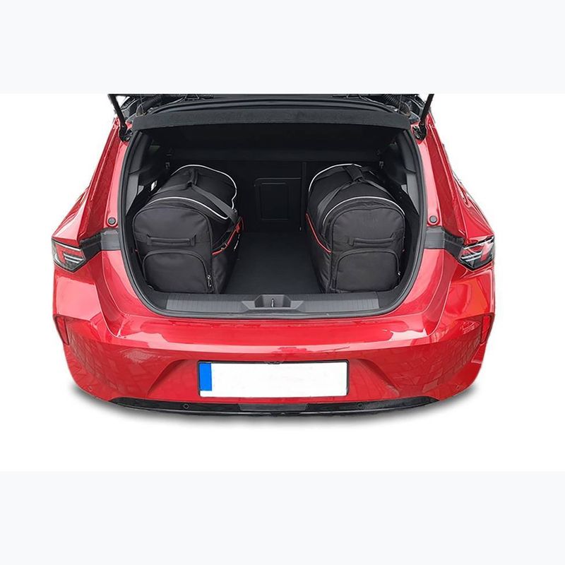 Bagažinės krepšių rinkinys KJUST Opel Astra Hatchback PHEV 2021+ 3 vnt. Juodas 11