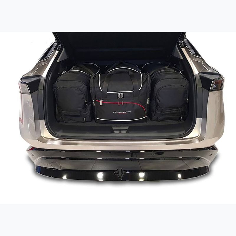 Bagažinės krepšių komplektas KJUST Nissan Ariya 2022+ 4 vnt. juodas 13