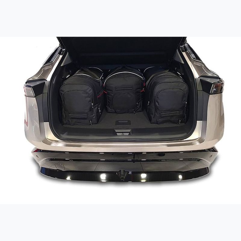 Bagažinės krepšių komplektas KJUST Nissan Ariya 2022+ 4 vnt. juodas 14