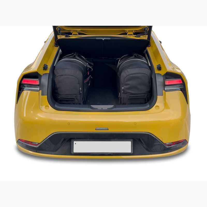 Bagažinės krepšių komplektas KJUST Toyota Prius PHEV 2023+ 3 vnt. juodas 15