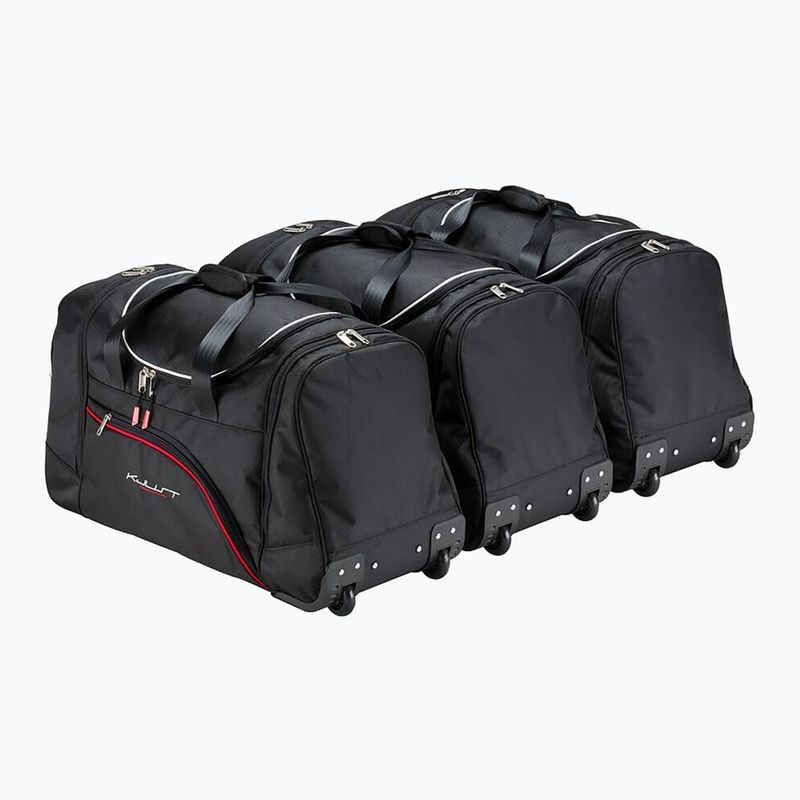 Bagažinės krepšių rinkinys KJUST Subaru Solterra 2022+ 3 vnt. Juodas 2