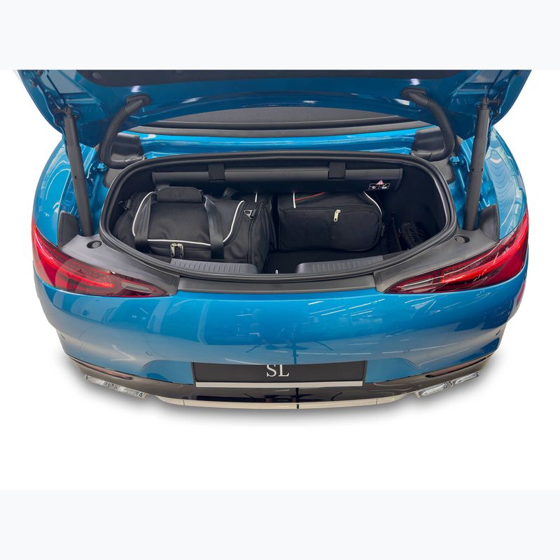 Bagažinės krepšių komplektas KJUST Mercedes-Benz Sl 2022+ 4 vnt. juodas 12